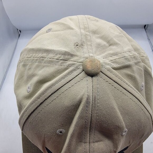 VANS Drop V II Beige Snapback Hat Casual Outdoors Adjustable Lightweight - Picture 8 of 9